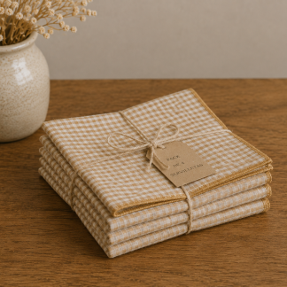 Servilletas de lino pack x4